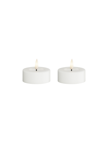 Deluxe Homeart Deluxe Homeart | LED theelicht jumbo wit | 2stuks