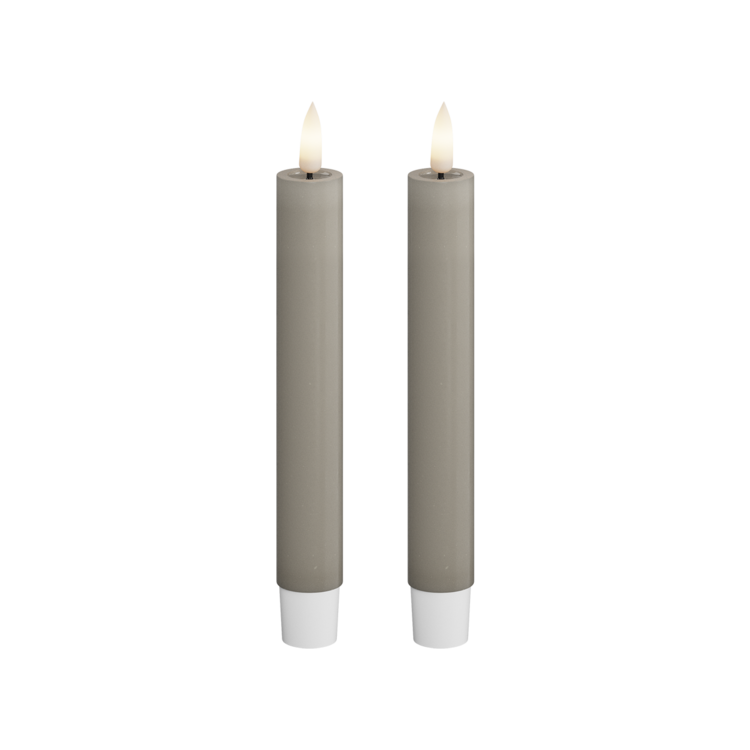 Deluxe Homeart Deluxe Homeart | LED dinerkaars zand 15cm | 2stuks