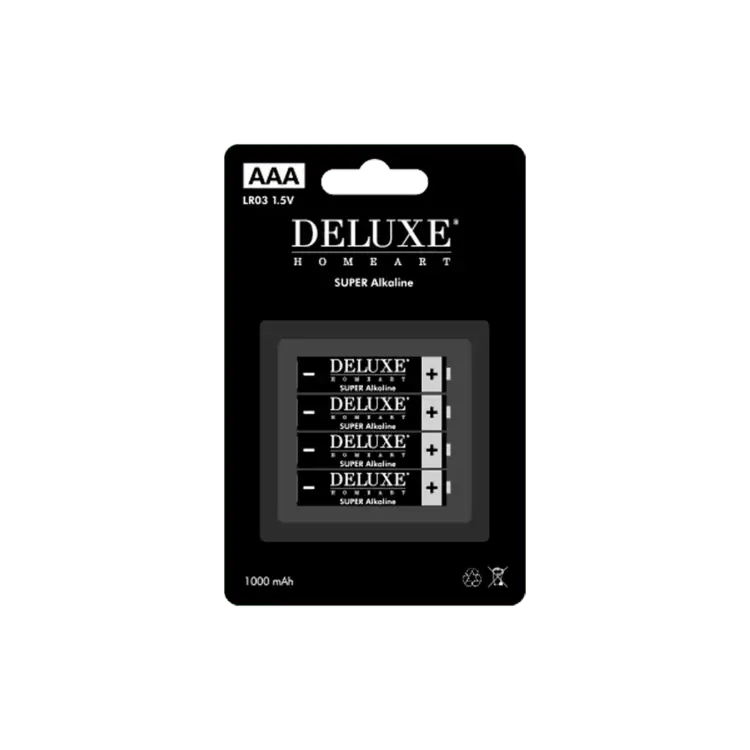 Deluxe Homeart Deluxe Homeart | Batterijen AAA (4st)