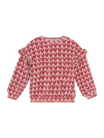 Daily7 Daily7 | Sweater Heart print
