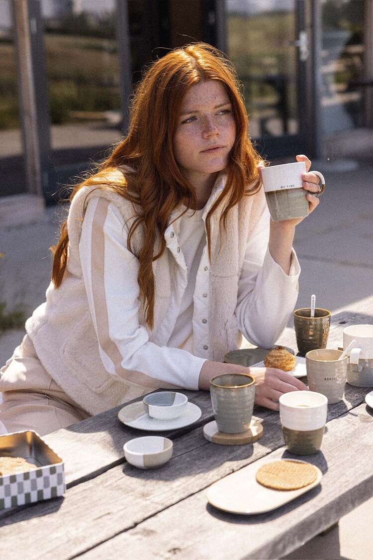 Zusss Zusss | Koffiemok darling grijsblauw