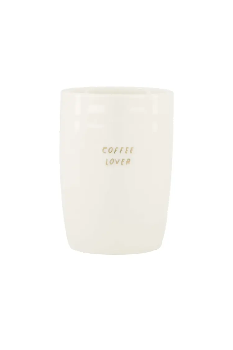 Zusss Zusss | Koffiemok coffee lover goud