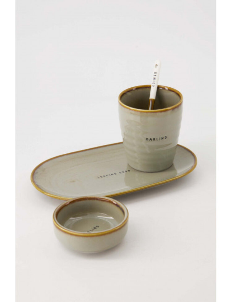 Zusss Zusss | Dipschaaltje darling grijsblauw