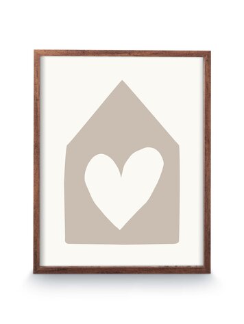 vtwonen vtwonen | Fotolijst hout 51cm