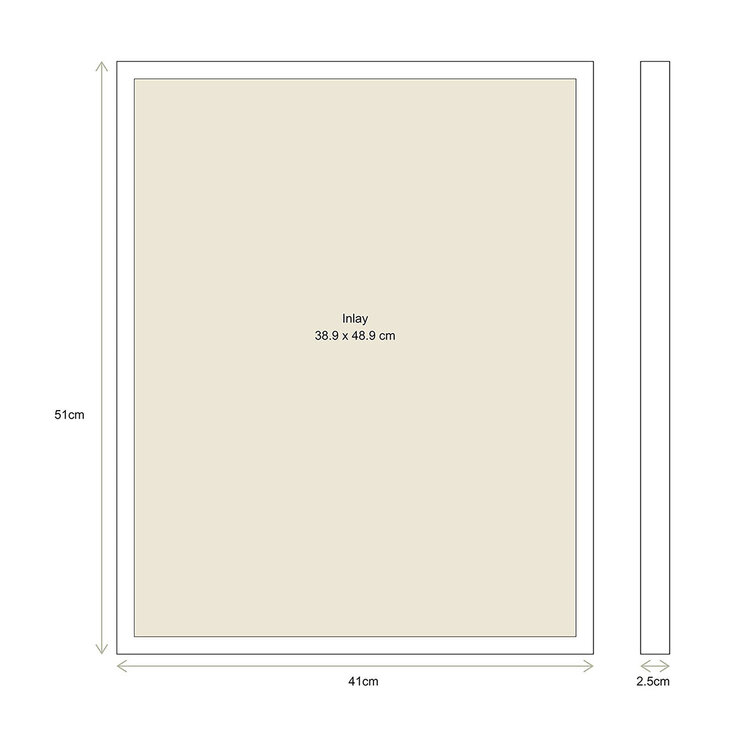 vtwonen vtwonen | Fotolijst hout 51cm