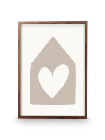 vtwonen vtwonen | Fotolijst hout 71cm