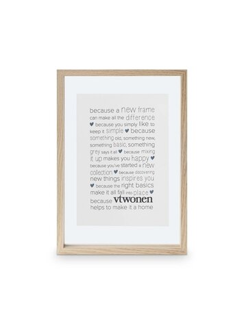 vtwonen vtwonen | Fotolijst hout 42cm