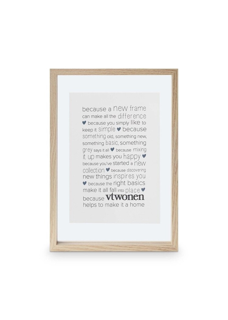 vtwonen vtwonen | Fotolijst hout 42cm