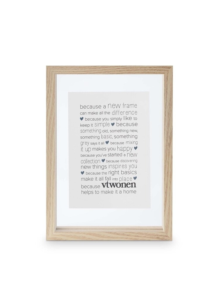 vtwonen vtwonen | Fotolijst hout 33cm