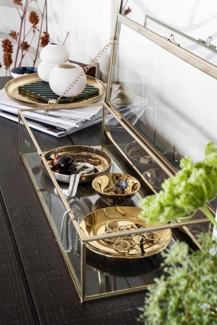 vtwonen vtwonen | Schaal metaal goud 22cm