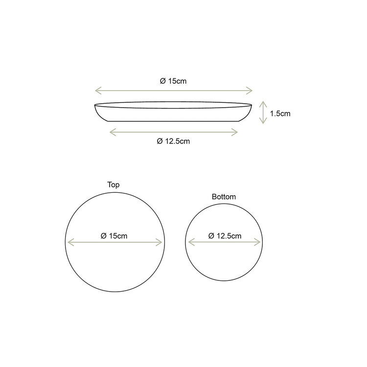 vtwonen vtwonen | Schaal metaal goud 15cm
