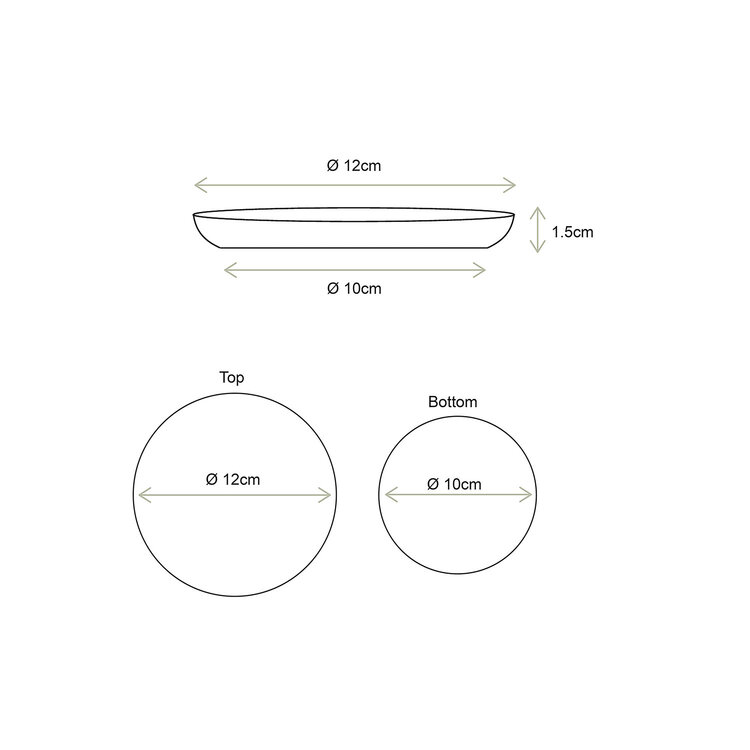 vtwonen vtwonen | Schaaltje metaal goud 12cm