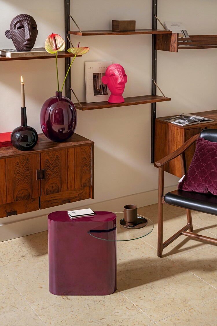 vtwonen vtwonen | Vaas burgundy 27x35cm