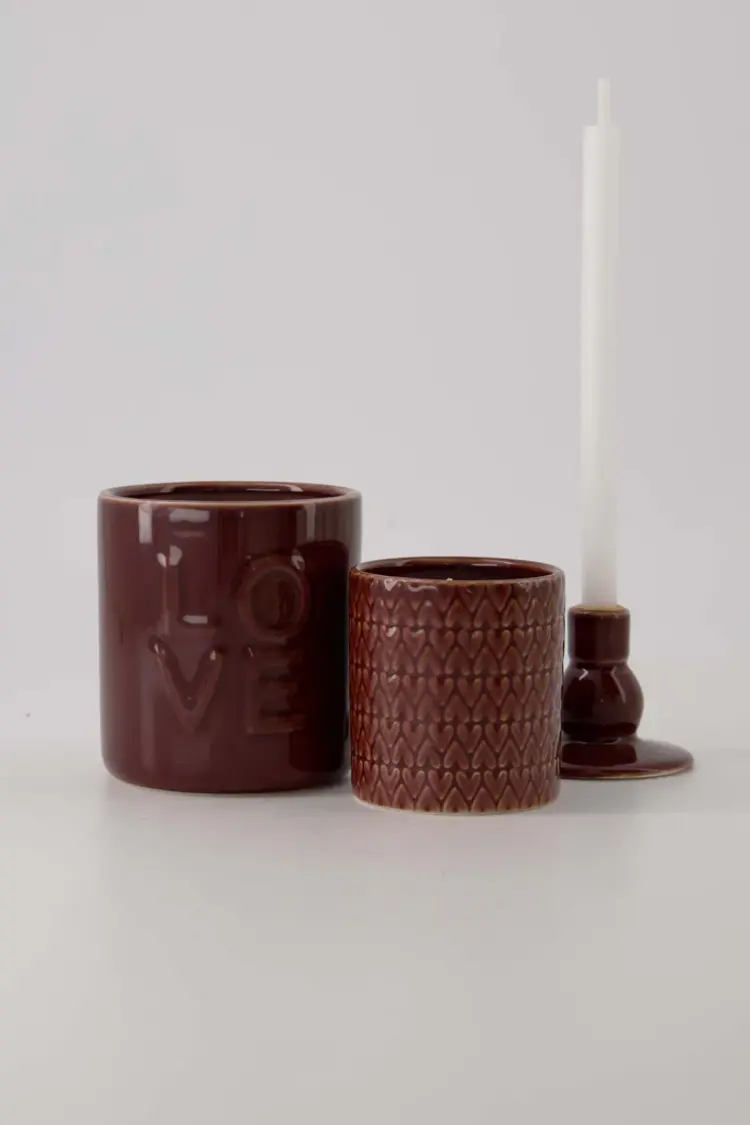 Zusss Zusss | Kandelaar keramiek bolling port