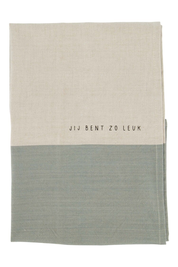 Zusss Zusss | Keukenset jij bent zo leuk zand/grijs/groen