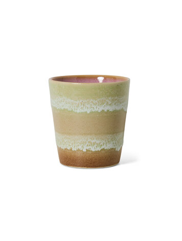 HK Living HK Living | 70's servies koffiekopje Umber