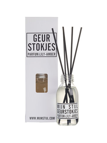 Mijn Stijl & Puur Zeep Mijn Stijl | Geurstokjes Lily Amber