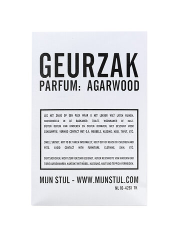 Mijn Stijl & Puur Zeep Mijn Stijl | Geurzakje Agarwood