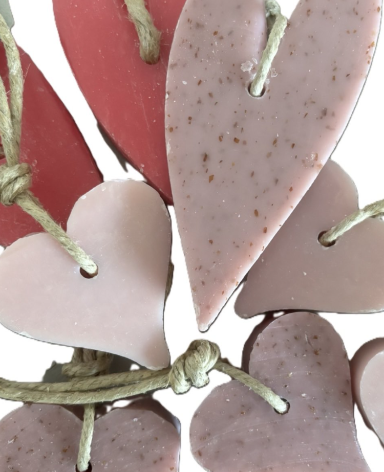 Mijn Stijl & Puur Zeep Mijn Stijl | Zeephart XL roze roos