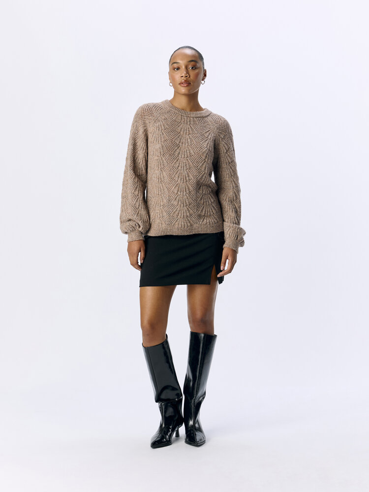 Object Object | Trui Flora desert taupe NOOS