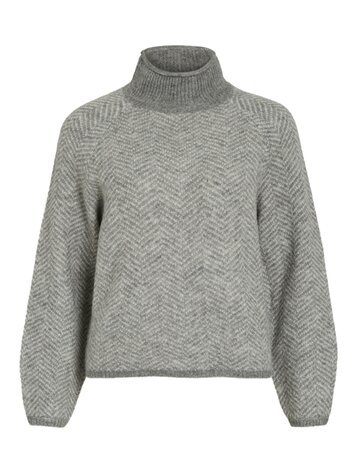 Vila Vila | Trui Lory medium grey NOOS