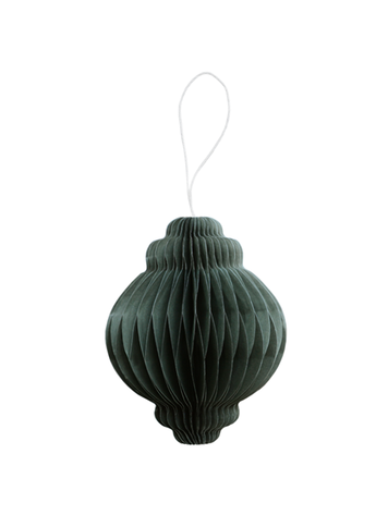 Delight Department Delight Department | Papieren ornament groen 8cm