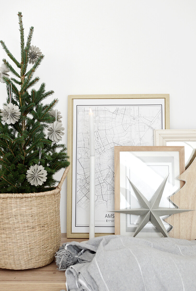 Delight Department Delight Department | Kerst ster licht grijs set van 2