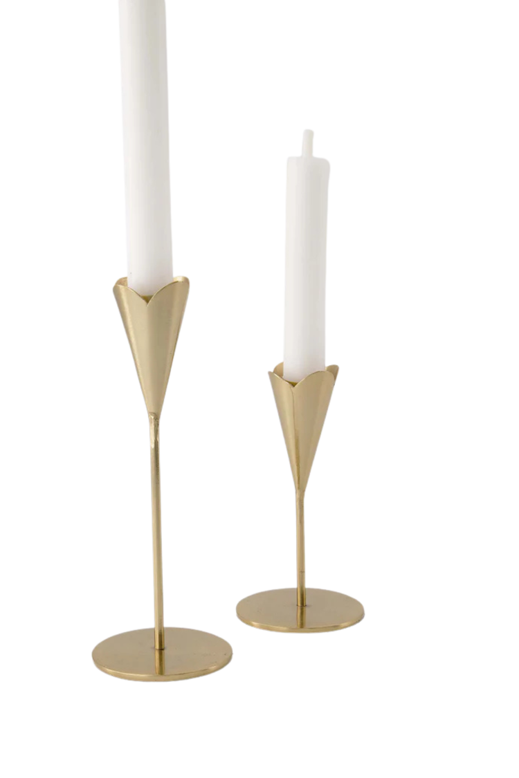 Zusss Zusss | Kandelaar metaal hartje S goud