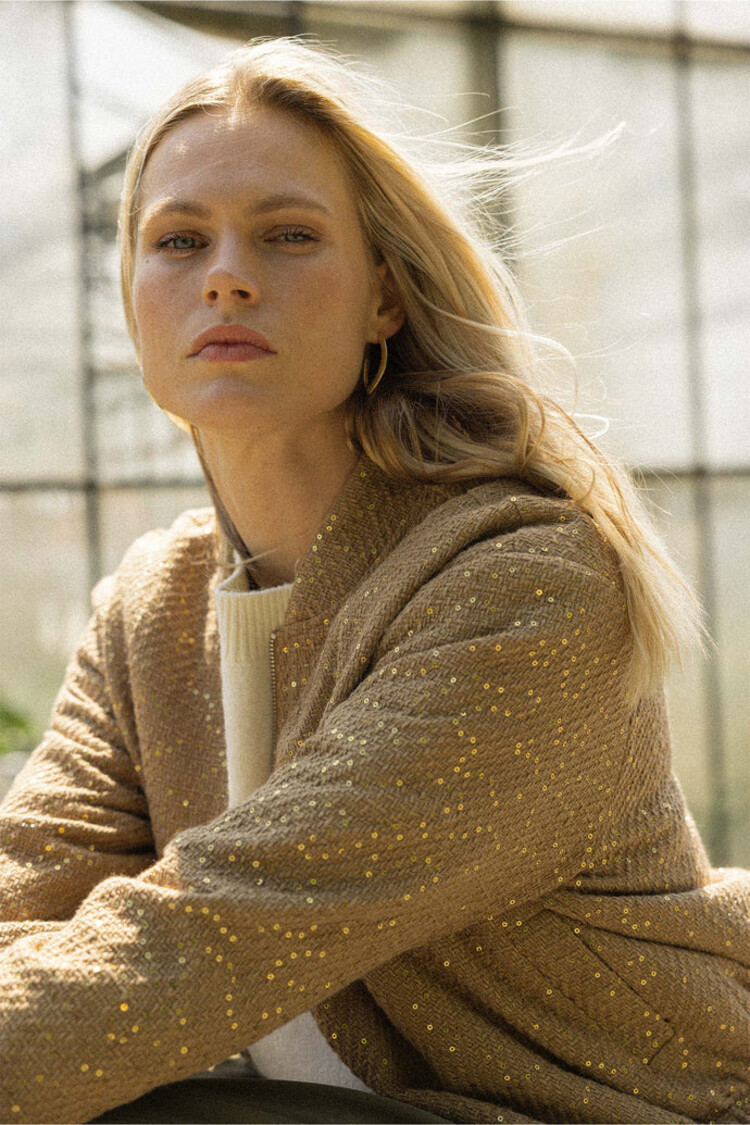 Zusss Zusss | Oorbellen ovaal goud