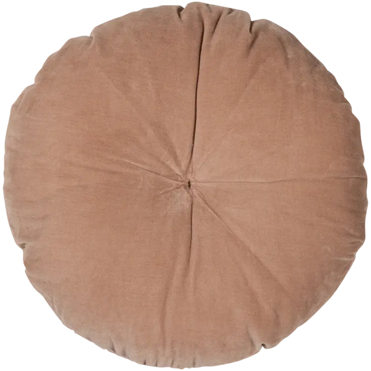 WOOOD Woood | Kussen Feis roze rond 36cm