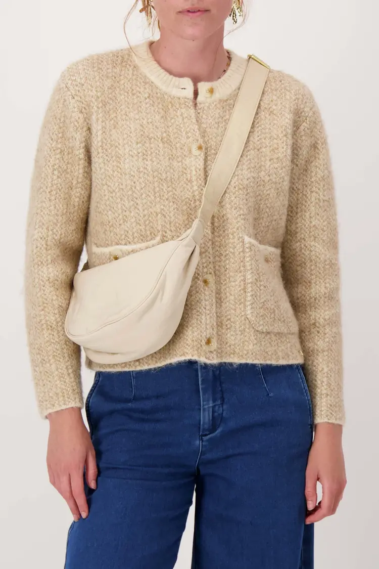 Zusss Zusss | Fanny pack nylon beige