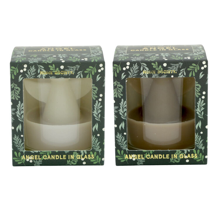 Home society Home Society | Kaars engel in glas