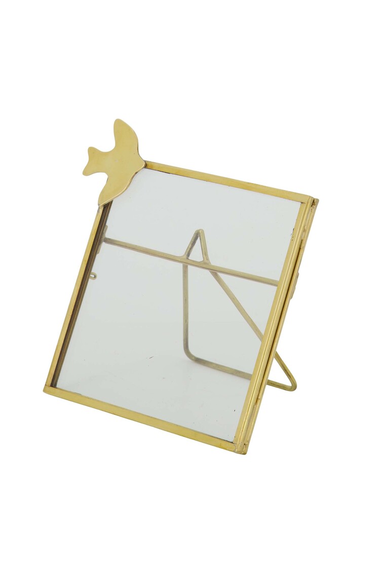 Zusss Zusss | Fotolijstje vogeltje goud