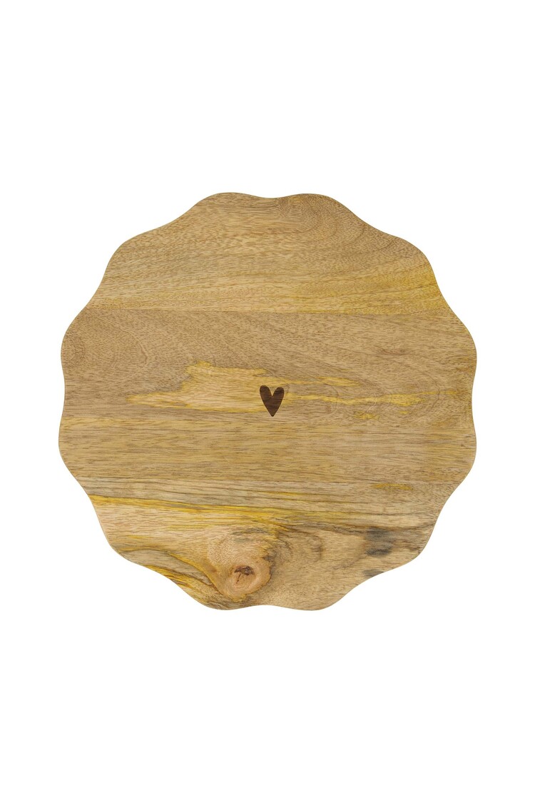 Zusss Zusss | Taartplateau hartje hout