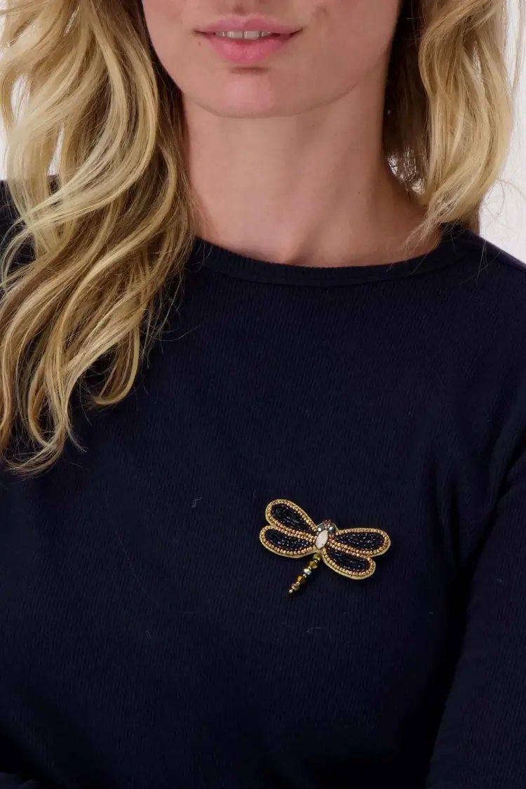 Zusss Zusss | Broche libelle night blue