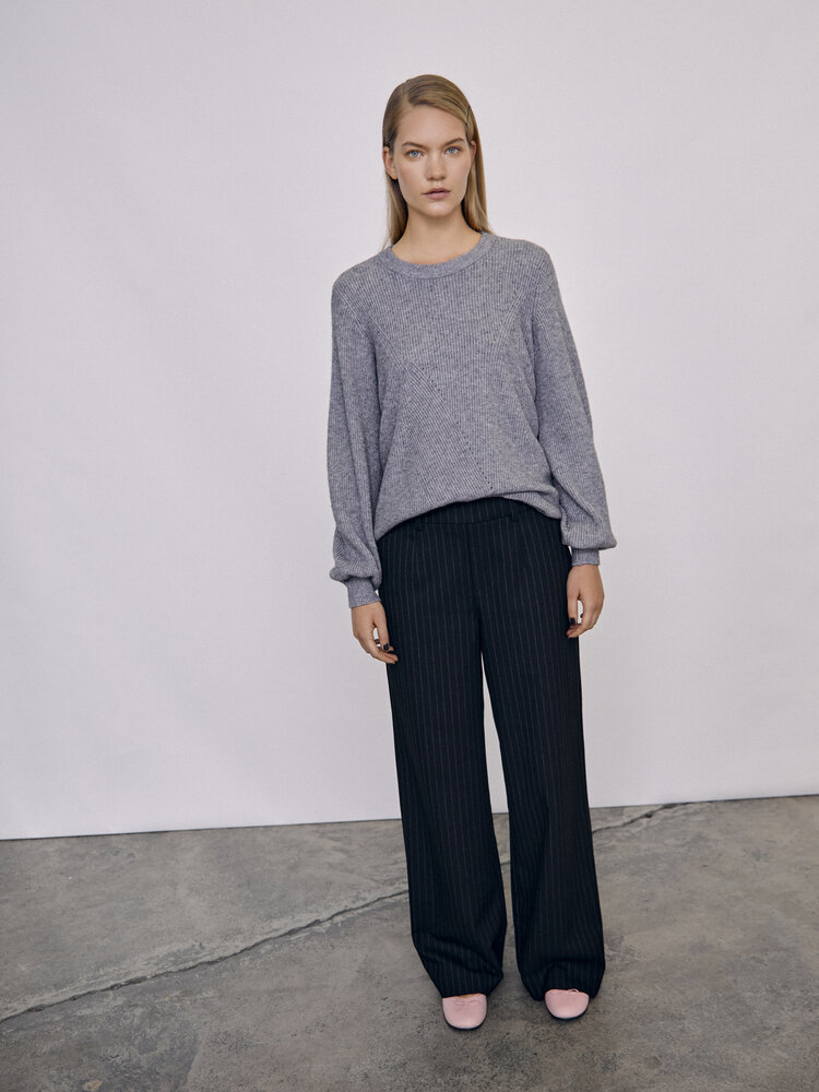 Object Object | Pantalon Lisa wide black/grey NOOS