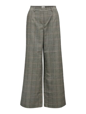 Object Object | Pantalon Lisa wide grote ruit