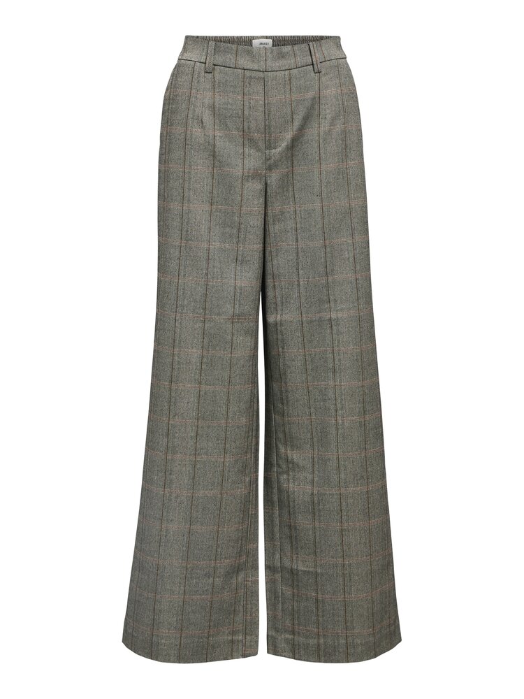 Object Object | Pantalon Lisa wide grote ruit