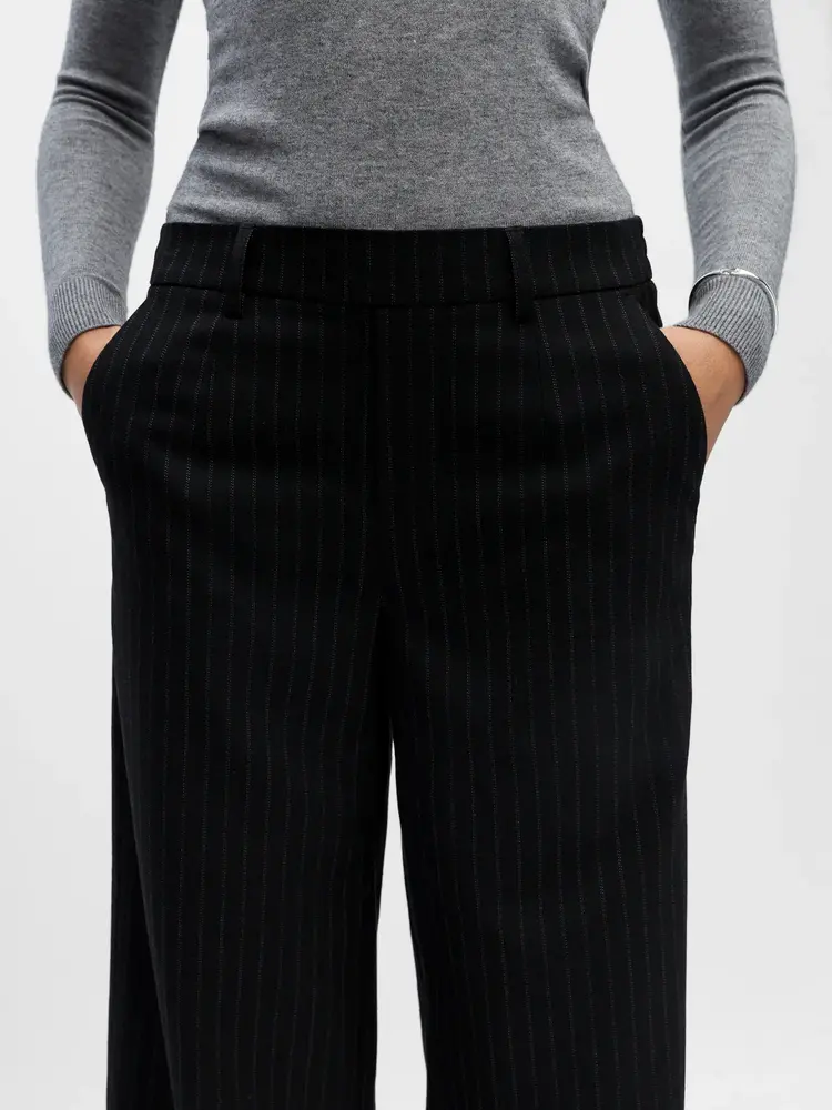 Object Object | Pantalon Lisa wide black/grey NOOS