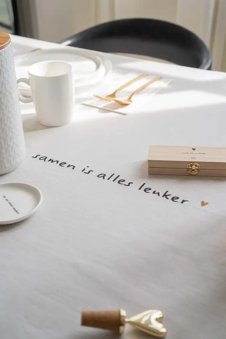 Zusss Zusss | Tafelkleed Samen is alles leuker 250cm