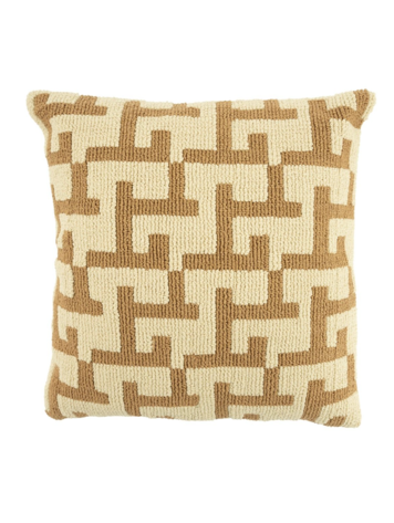 By Boo By Boo | Kussen Ziggy mustard 50cm