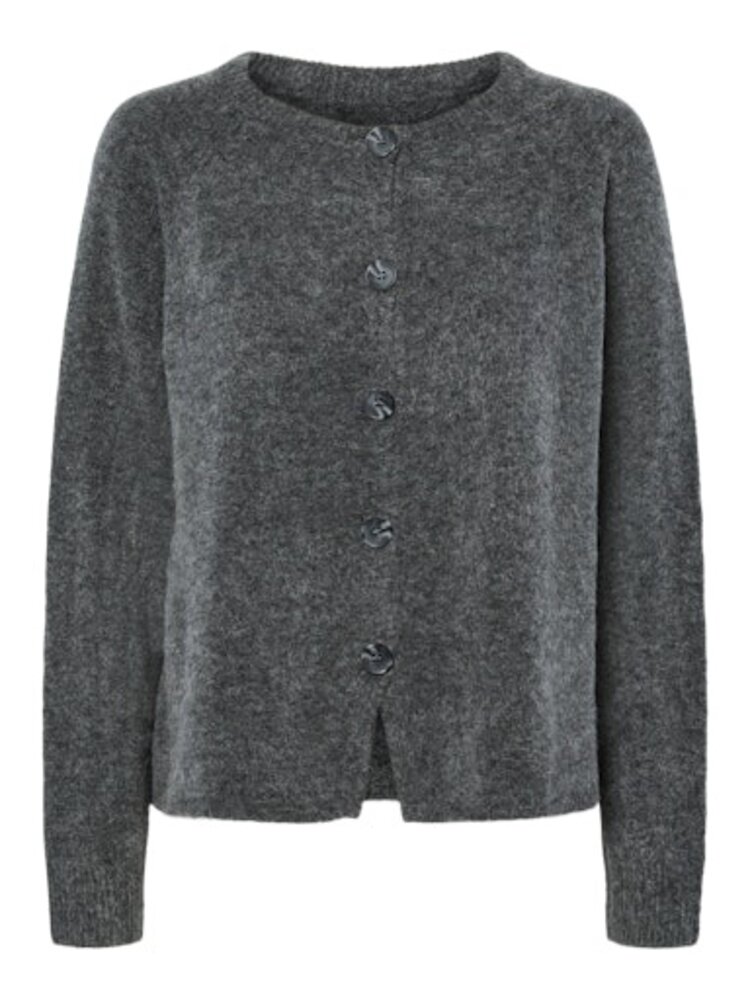 Pieces Pieces | Vestje Jiko grijs melange