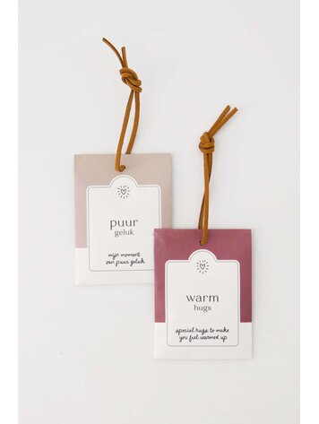Zusss Zusss | Geurzakjes warm hugs set van 2