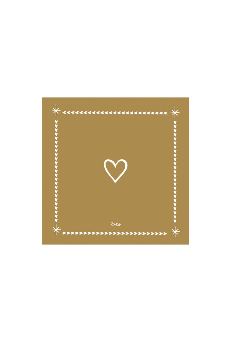 Zusss Zusss | Servetten vierkant samen met jou goud
