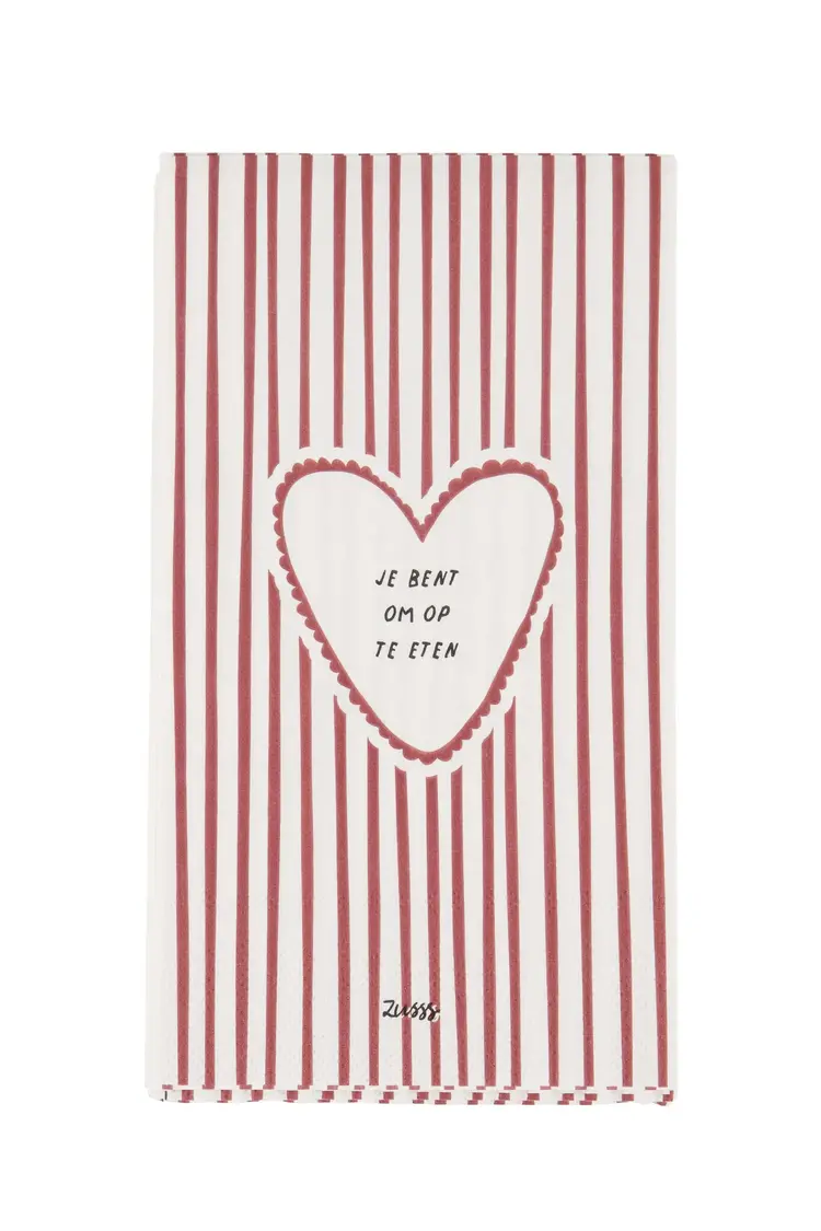 Zusss Zusss | Servetten rechthoek jij bent om op te eten