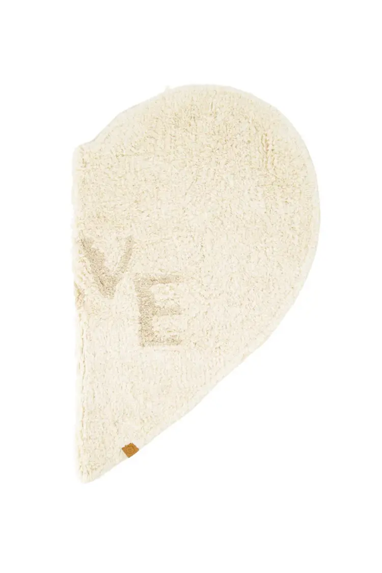 Zusss Zusss | Badmat love hartje off white