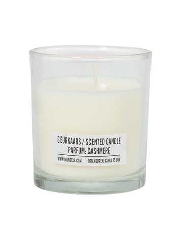 Mijn Stijl & Puur Zeep Mijn Stijl | Geurkaars in glas cashmere