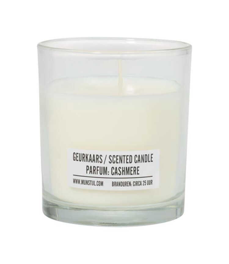 Mijn Stijl & Puur Zeep Mijn Stijl | Geurkaars in glas cashmere