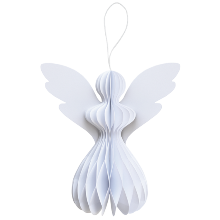 Delight Department Delight Department | Papieren engel wit 16cm