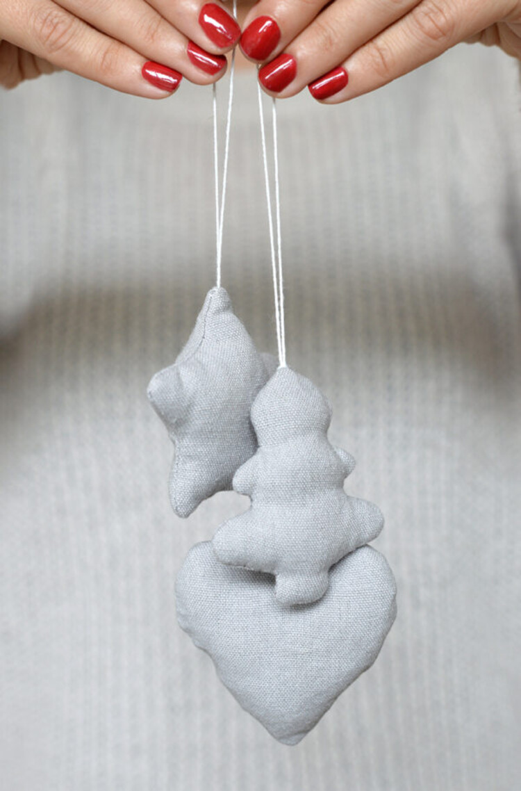 Delight Department Delight Department | Katoenen hartje grijs